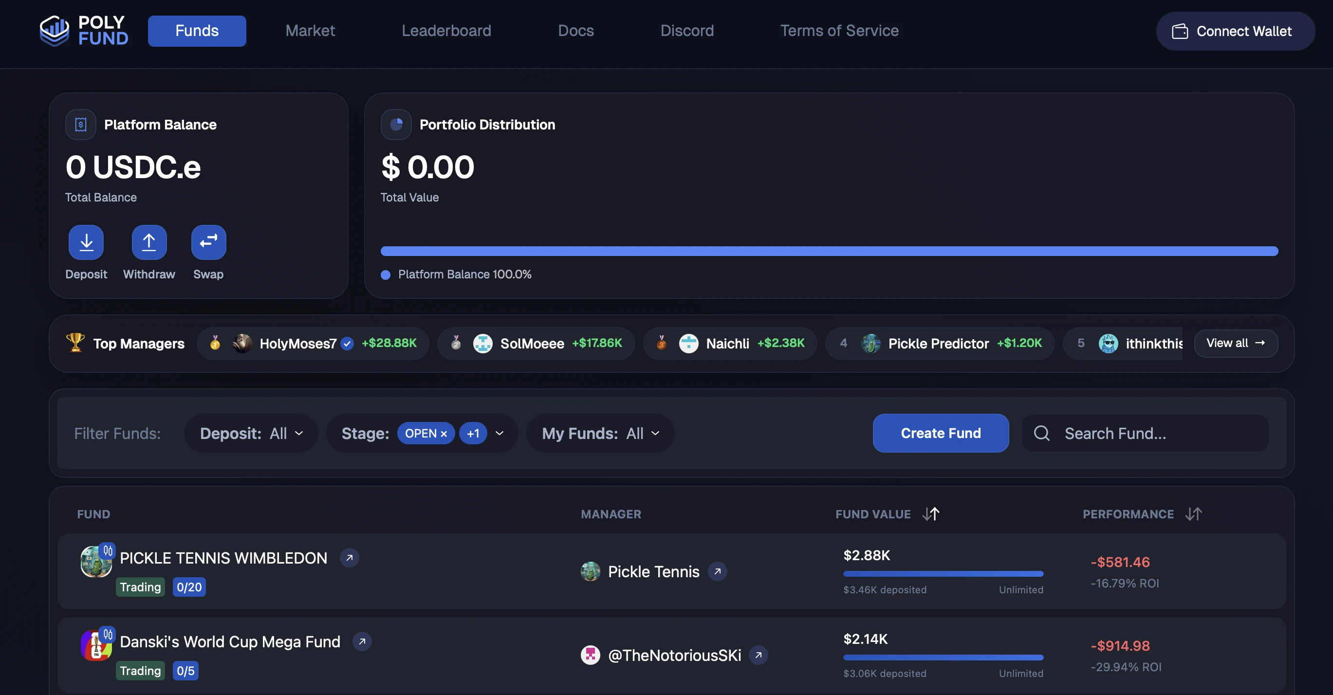 PolyFund preview