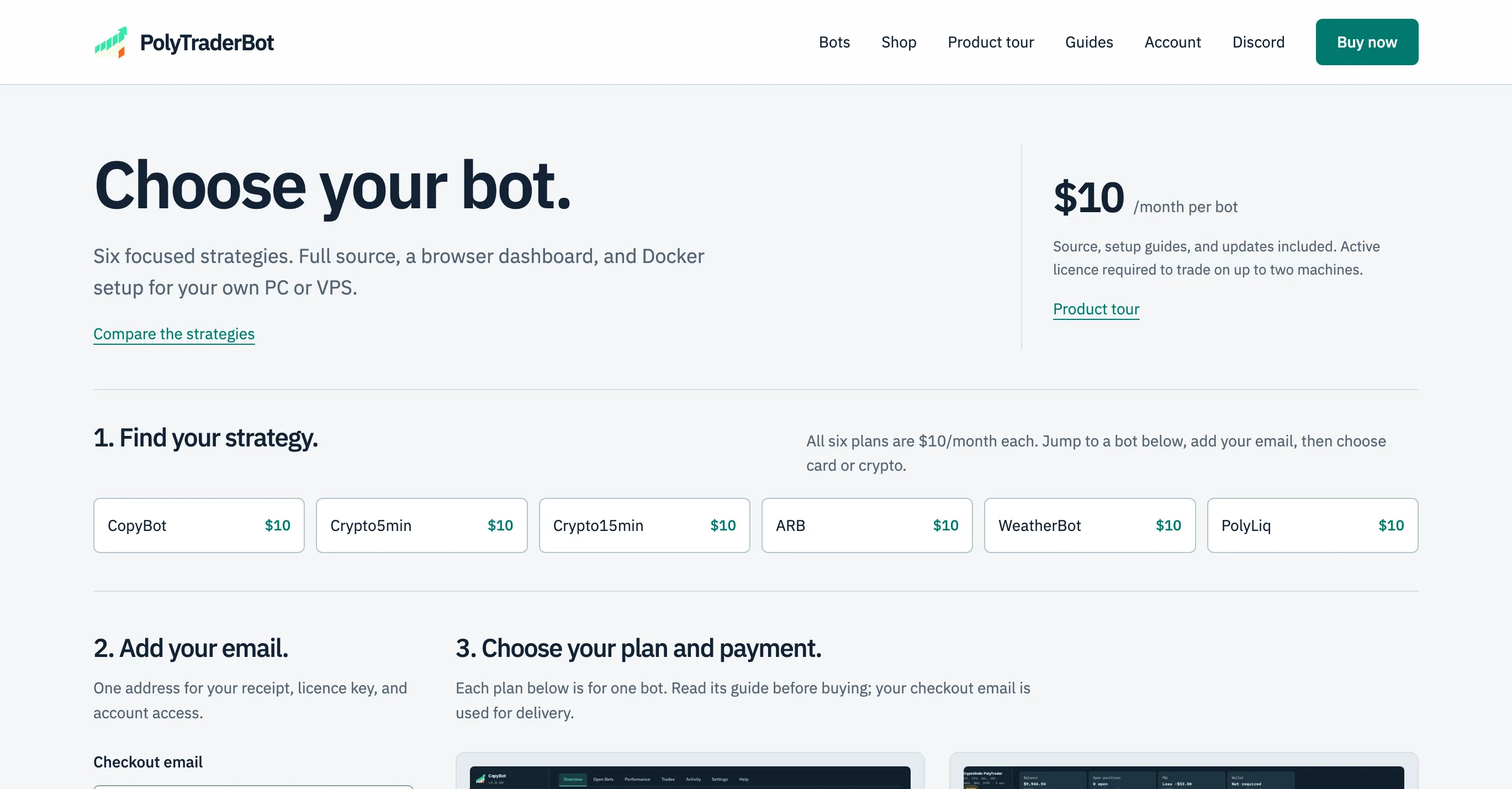 PolyTraderBot screenshot 3