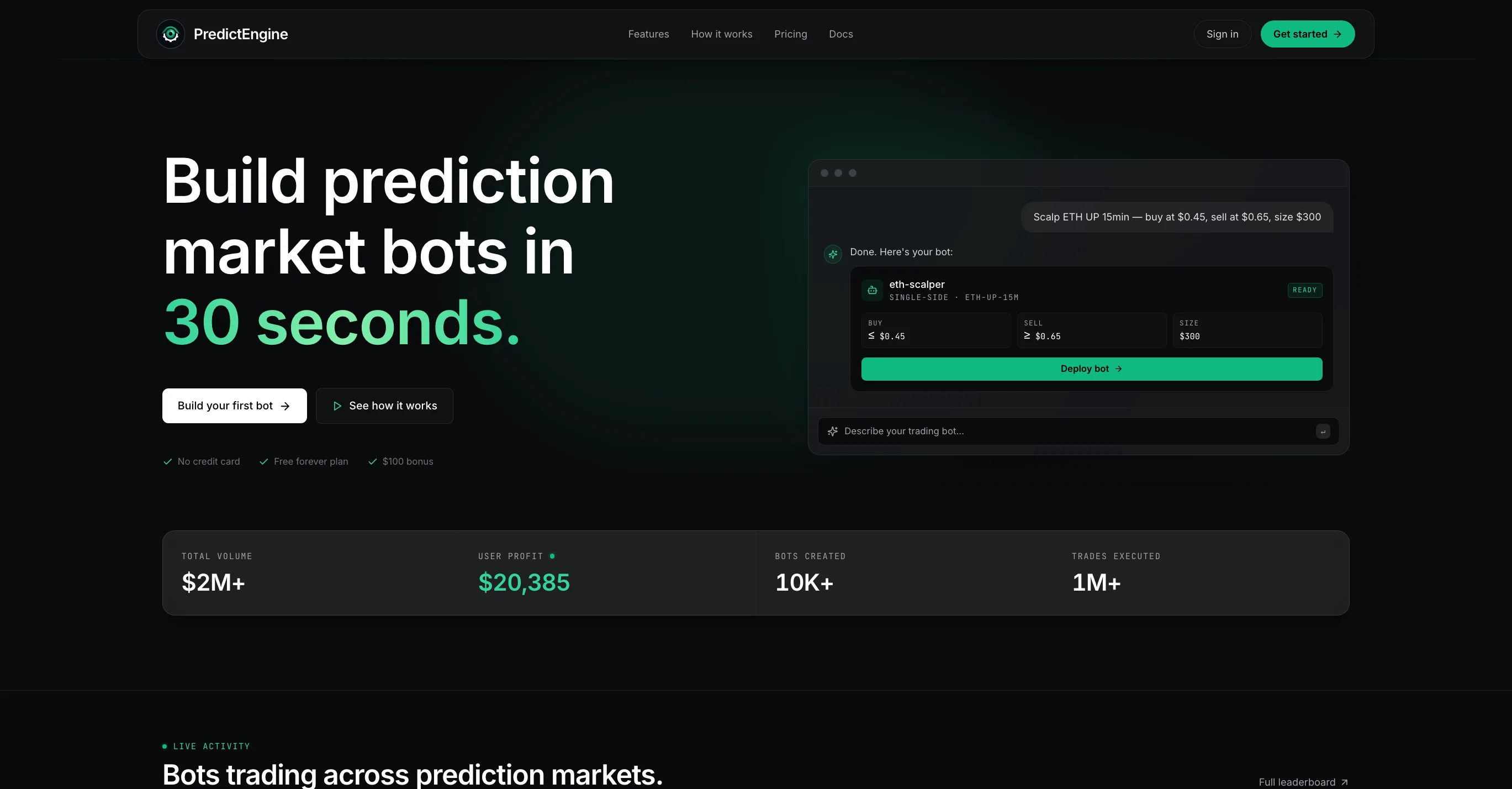 PredictEngine preview